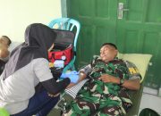 KODIM 0612/Tasiklamaya laksanakan Giat Olahraga Bersama dan BAKSOS Kesehatan Dalam Rangka Peringatan HUT Ke 78 TNI Tahun 2023