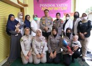 BID DOKKES POLDA JABAR TANGANI STUNTING DI PONDOK YATIM DAN DUAFA
