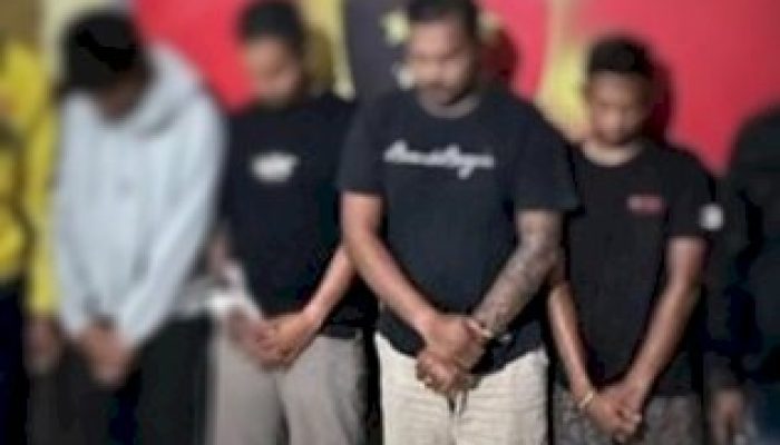 Ancam Dengan Senjata Tajam, Empat Pemuda Asal Kota Kupang di Amankan Jatanras Ditreskrimum Polda NTT.