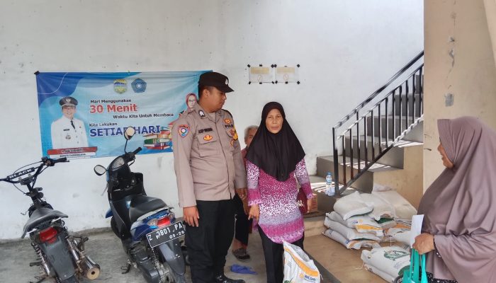 Polsek Cikalong Melaksanakan Giat silaturahmi kamtibmas