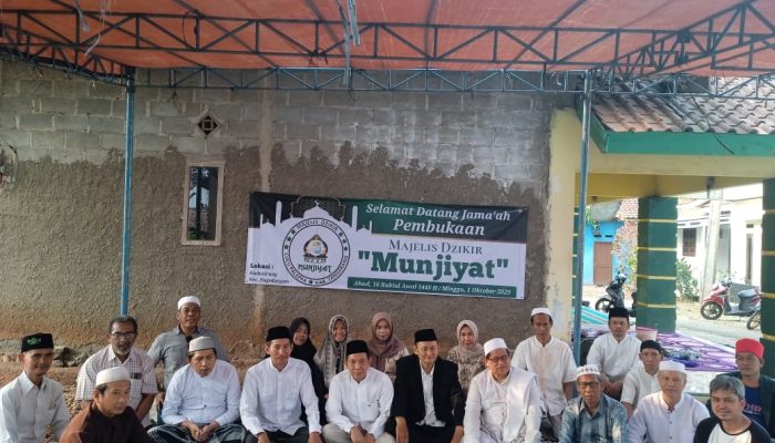 Majelis Dzikir Munjiyat Resmi Dibuka di Kediaman Ketua Media Center BPP-KTT Tangerang Tengah