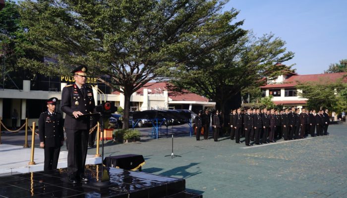 Wakapolda Jabar Pimpin Upacara Peringatan Hari Kesaktian Pancasila Tahun 2023