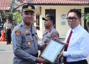 Jajaran Sat Resnarkoba Polres Cirebon Kota Raih Penghargaan Dari Kapolres Cirebon Kota