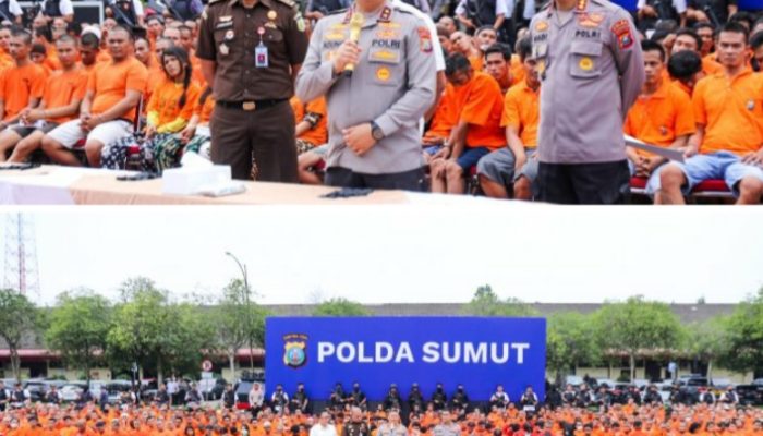 Sat Narkoba Polres Simalungun Hadir Press Release Polda Sumut Berhasil Bongkar Pabrik Narkoba