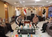 Pejabat PT. Pupuk Iskandar Muda Lakukan Audiensi Dengan Kapolda Aceh
