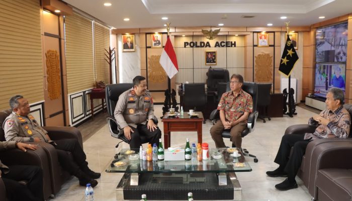 Pejabat PT. Pupuk Iskandar Muda Lakukan Audiensi Dengan Kapolda Aceh
