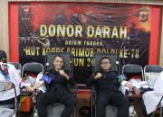 Jelang HUT Korps Brimob Polri Ke – 78, Sat Brimob Polda Jabar Gelar Kegiatan Donor Darah