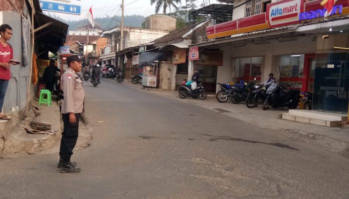 Polres Cimahi Polda Jabar, Tingkatkan Pengawasan Masyarakat Dan Lalu Lintas Di Wilayah Hukum Polsek Gununghalu