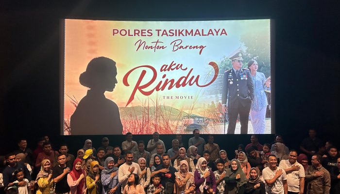 Polres Tasikmalaya Nonton Bareng Film Aku Rindu Bersama Jurnalis dan Tokoh Masyarakat