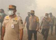 Polres Metro Tangerang Kota Siapkan Personil Patroli Amankan Rumah Warga Dampak Kebakaran TPA Rawa Kucing