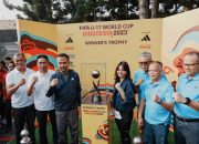 KAPOLDA JABAR HADIRI UNDANGAN PSSI DALAM KEGIATAN TALKSHOW PADA RANGKAIAN ACARA TROPHY EXPERIENCE YANG MERUPAKAN PUBLIKASI PELAKSANAAN FIFA U-17 WORLD CUP 2023