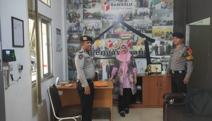 Kabid Humas Pold Jabar : Cipta Kondisi, Polisi Giat Patroli Dialogis ke KPU dan Bawaslu Kabupaten Jelang Pemilu 2024