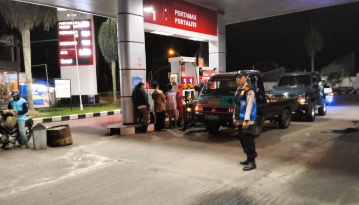Patroli Blue Light, Polsek Cikatomas Antisipasi Kejahatan Malam Hari