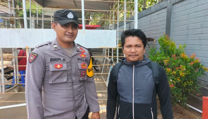 Polsek Cipatujah Giat Patroli Siang Himbau Warga Waspada Potensi Kejahatan