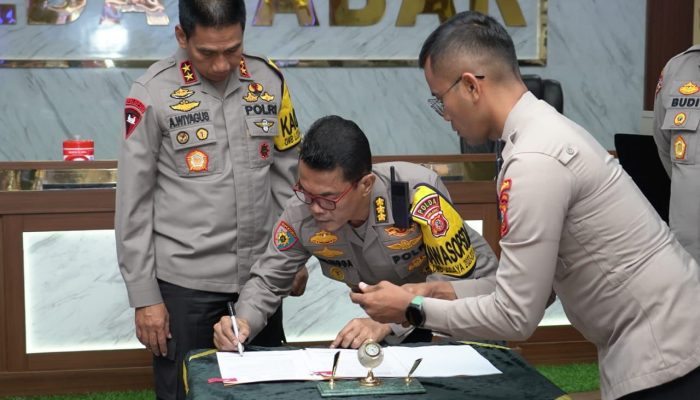 KAPOLDA JABAR HADIRI KEGIATAN TAKLIMAT AKHIR AUDIT KINERJA ITWASDA POLDA JABAR TAHAP II TA. 2023