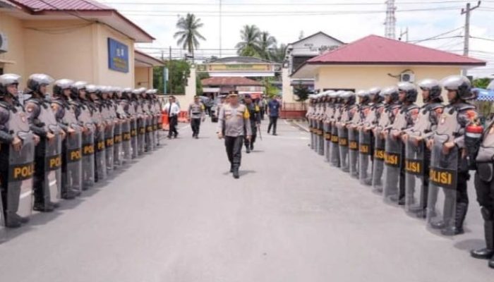 Kapolda Sumut Kunjungi Polres Batubara Pastikan Kesiapan Operasi Mantap Brata 2023
