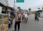 Polres Cimahi Polda Jabar, Patroli Lalu Lintas Pagi Hari Di Jam Rawan Kemacetan Di Wilayah Hukum Polsek Cililin