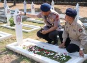 Jelang HUT Brimob Ke – 78, Dansat Brimob Polda Jabar Ziarah Ke TMP Cikutra