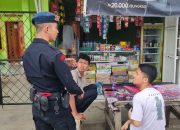 BRIMOB JABAR SAMBANGI MASYARAKAT PEDAGANG DI RANCAEKEK