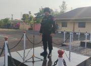 Apel Gelar Pasukan Bentuk Kesiapsiagaan Batalyon C Pelopor Satbrimob Polda Jabar Mengecek Personil dan Peralatan Serta Kendaraan