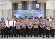 Kapolres Lebak Pimpin Upacara Serah Terima Tugas dan Tanggung Jawab Kasat Lantas Polres Lebak