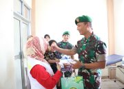 Baksos Kesehatan Pada Kunjungan Kasad di Pangandaran