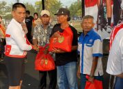 RATUSAN PAKET SEMBAKO DIBERIKAN PADA ACARA LODAYA SILIWANGI RIDE 2023