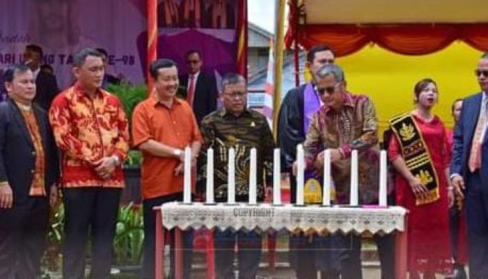 Bupati Nias Hadiri Perayaan HUT Ke – 98 AFY Tahun 2023