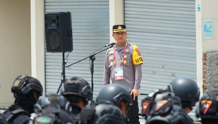 Kabid Humas Polda Jabar : Apel Pengamanan Pertandingan Sepakbola Piala Dunia U-17 di Std. Si Jalak Harupat