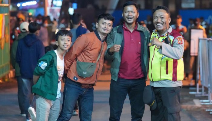 POLDA JABAR LAKSANAKAN PENGAMANAN JALUR KEPULANGAN SUPORTER