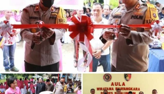 Kapolres Simalungun Resmikan Ruangan Wiratama Bhayangkara dan Fasilitas Baru Bhayangkari Cabang Simalungun