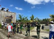 Manunggal Dengan Rakyat Peran Satgas Yonif 122/TS Dalam Membantu Pembangunan Sarana Ibadah Di Perbatasan