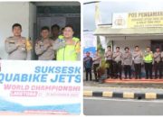 Dukung Aquabike Toba-2023 Polres Simalungun Dirikan Pos Pam di Pagoda Parapat