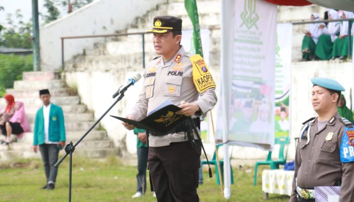 Kapolres Simalungun Menjadi Irup Perayaan HUT Ke-93 Al Jam’iyatul Wasliyah Simalungun Berlangsung Meriah Dengan Pawai Ta’aruf