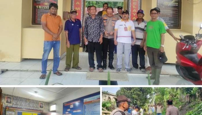 Kapolsek Tanah Jawa Mediasi Sengketa Tanah Jalan Usaha Tani Antara RN dengan Warga Parmonangan