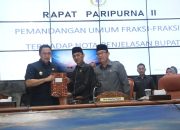 Rapat Paripurna, Pj. Bupati Lebak Sampaikan Nota Penjelasan Raperda Penyertaan Modal pada PT. BPR Lebak Sejahtera