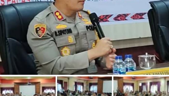 Polres Simalungun Ikuti WasOps Mantap Brata Toba 2023-2024 dalam Rangka Pengamanan Pemilu