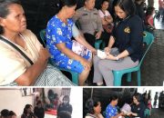 Tim Dokkes Polres Simalungun Berikan Bantuan Kesehatan bagi Korban Banjir Bandang di Humbahas