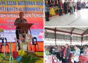 Polsek Dolok Panribuan Resor Simalungun Amankan Ibadah Natal GPdI di Simalungu