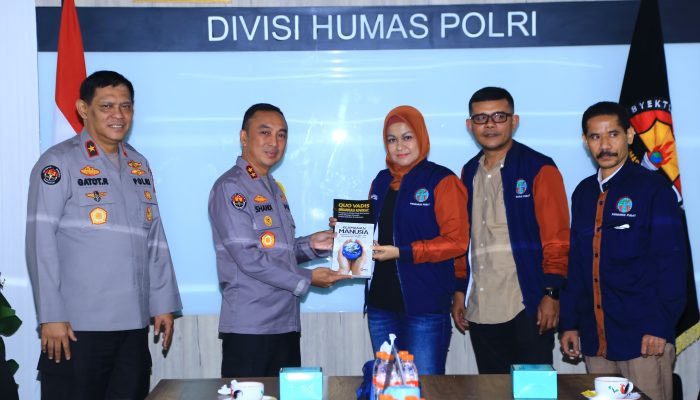 Kadiv Humas dan IWO Perkuat Komitmen Wujudkan Pemilu Damai
