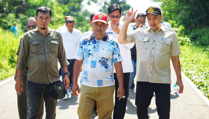 Bupati Lebak Lakukan Monitoring Lahan Rencana Pengembangan Agrowisata Lebak