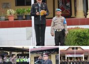 POLRES PEMATANG SIANTAR LAKSANAKAN UPACARA PERINGATAN HARI BELA NEGARA KE-75