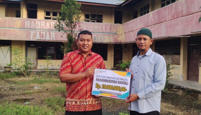 PT. Serat Kalam Media Bantu Renovasi SD Unggul Muhammadiyah