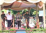 Apel Gelar Pasukan Operasi Lilin Lodaya 2023 Dalam Rangka Persiapan Pelaksanaan Pengamanan Natal 2023 dan Tahun Baru 2024