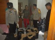 Polsek Limbangan Polres Garut Amankan 234 Botol Miras