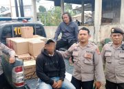 Komitmen Polsek Cikajang Polres Garut Membersihkan Peredaran Minuman Keras