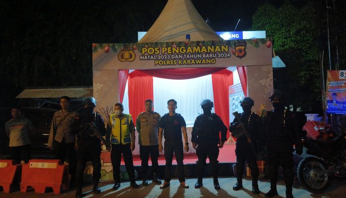 Cegah Gangguan Kamtibmas Pada Ops Lilin Lodaya 2023, Brimob Jabar Gencarkan Patroli Gabungan di Wilayah Cikampek dan sekitarnya