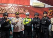 Sambangi Pos Pengamanan Nataru Harjamukti Cirebon Brimob Cirebon Gencarkan Patroli Kamtibmas Pada Ops Lilin Lodaya 2023