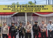 Cegah Gangguan Kamtibmas Pada Ops Lilin Lodaya 2023, Brimob Jabar Gencarkan Patroli Gabungan di Wilayah Polres Cirebon Kota