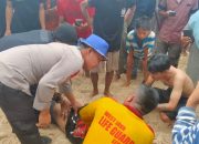 Sat Polairud Polres Garut Selamatkan Tiga Orang Wisatawan Yang Terseret Arus Gelombang Pantai Karangpapak